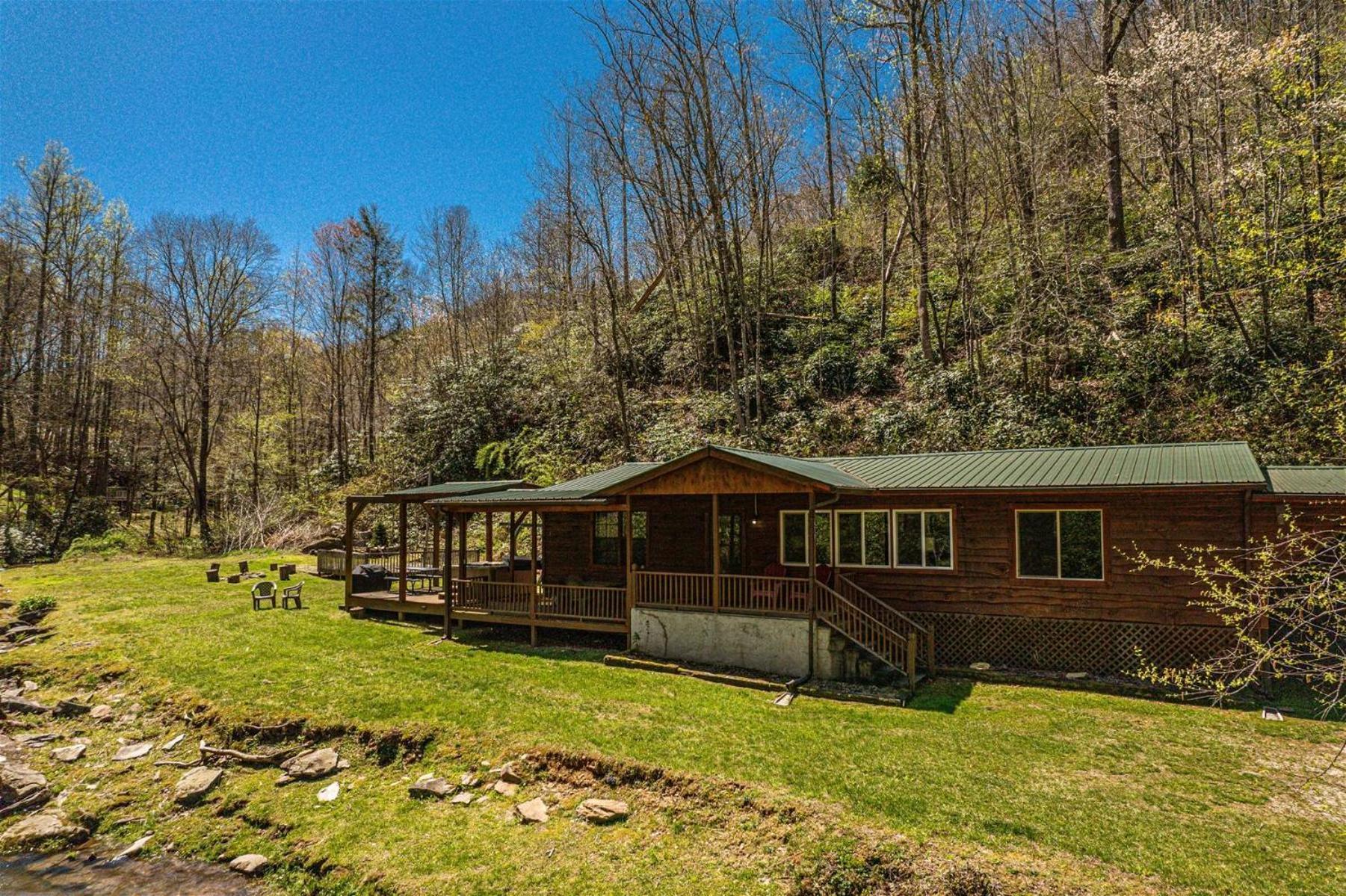 Waterfall Hideaway Bryson City Exteriör bild