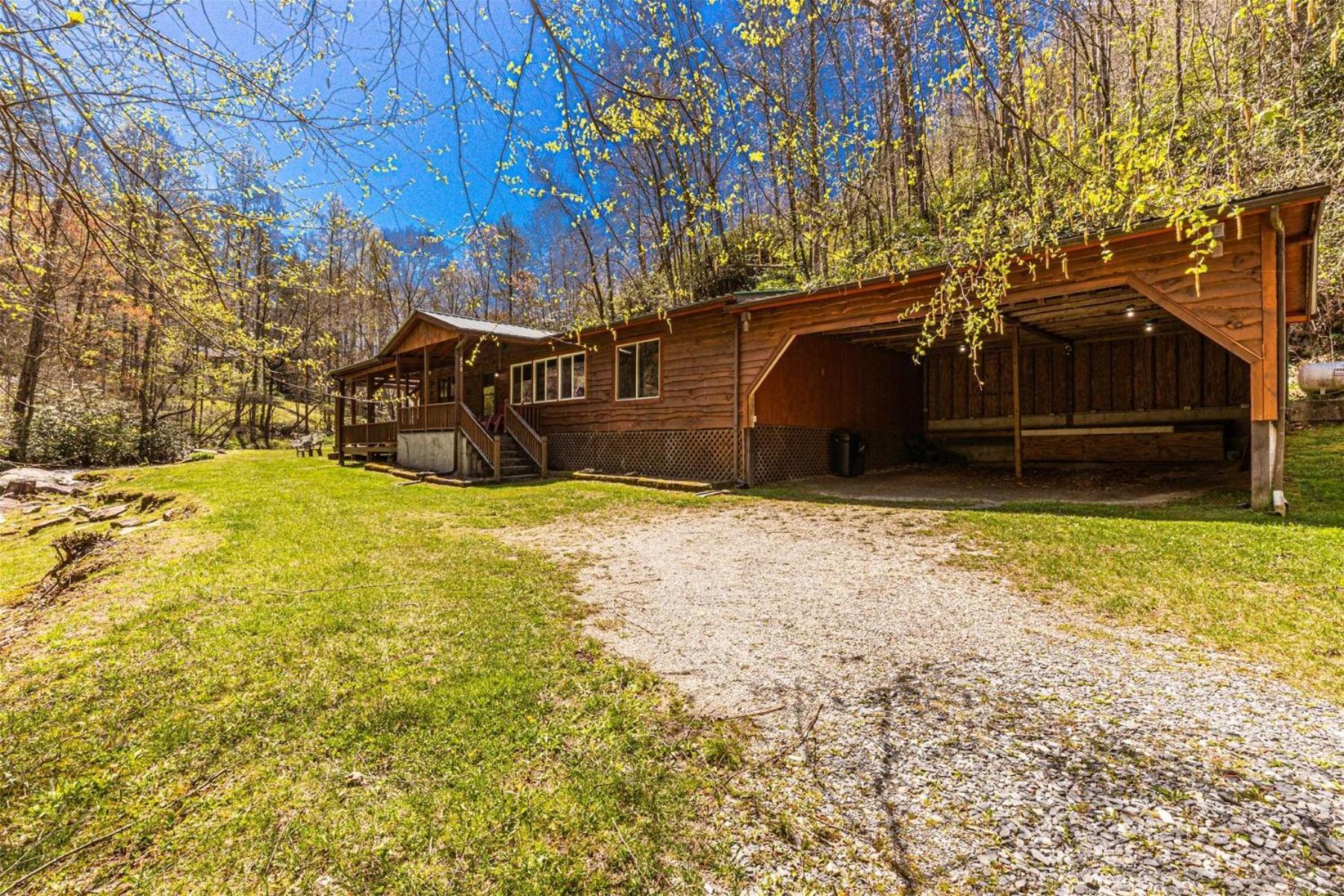 Waterfall Hideaway Bryson City Exteriör bild