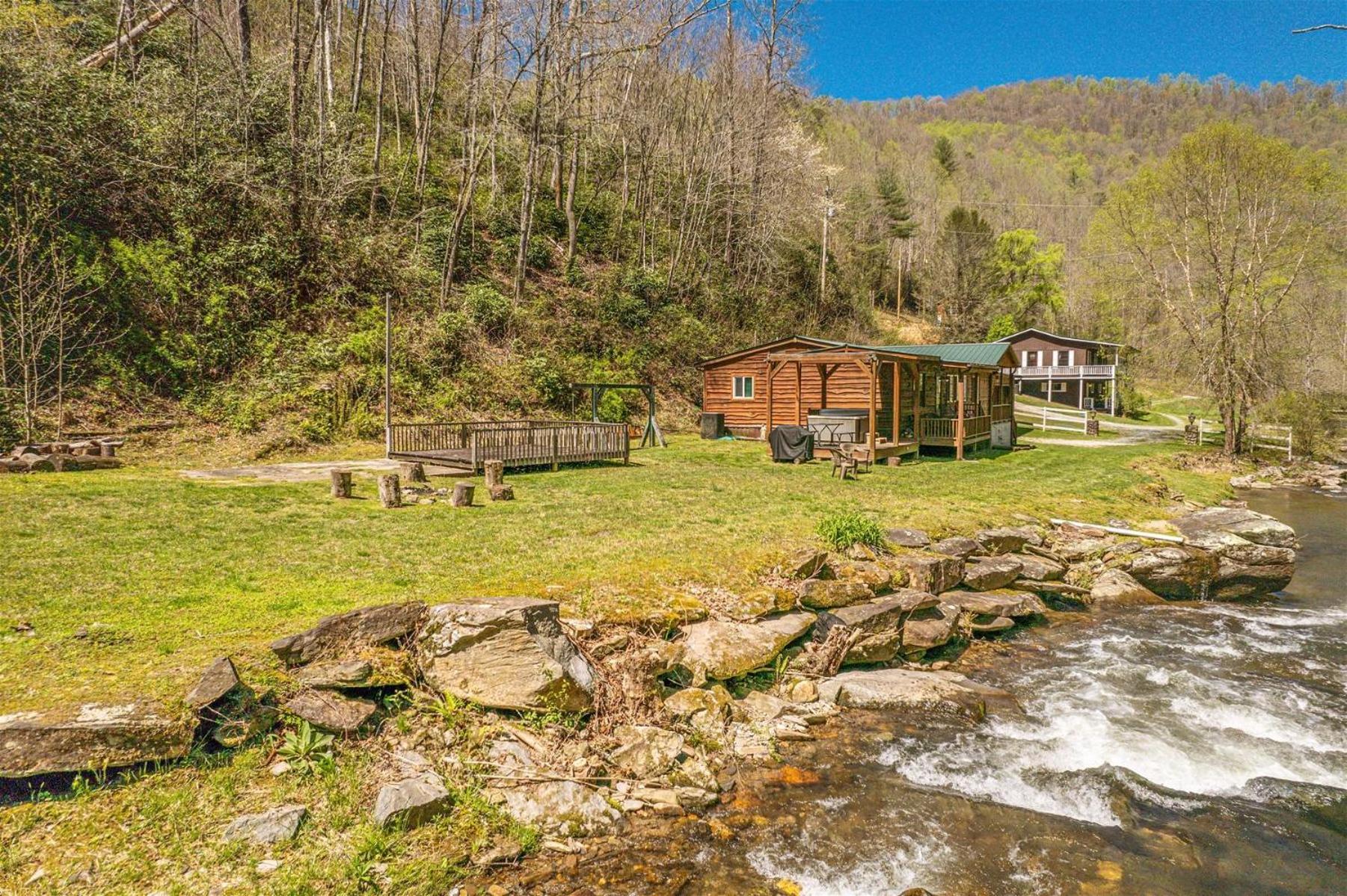 Waterfall Hideaway Bryson City Exteriör bild